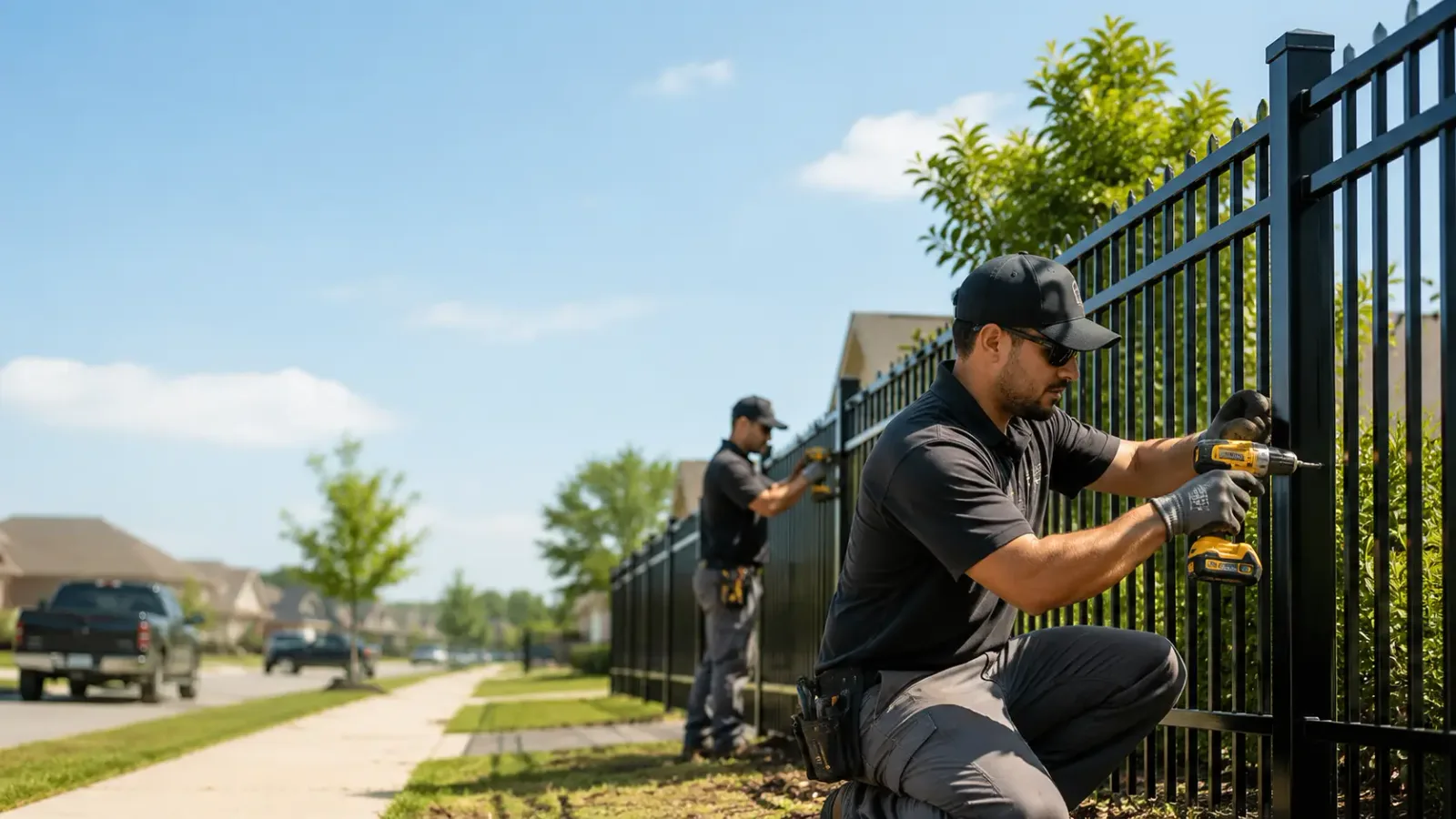 Metal Fence Installation in Columbia City, OR